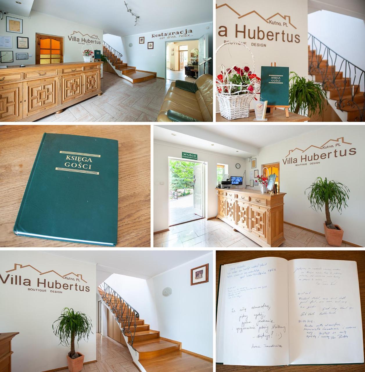 Hotel Villa Hubertus Kutno Exterior foto